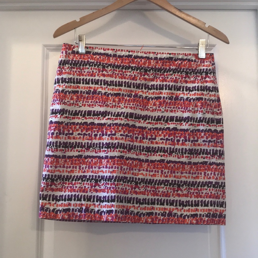 Bright pencil skirt